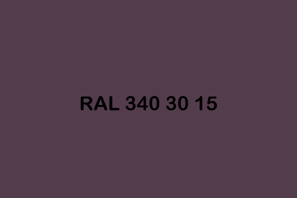 RAL 340 30 15 ral design