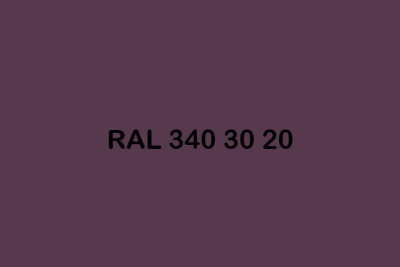 RAL 340 30 20 ral design