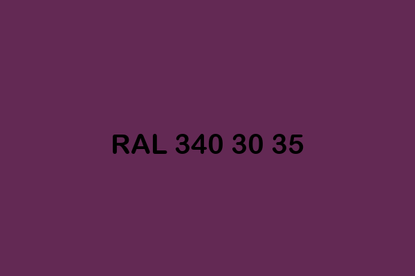 RAL 340 30 35 ral design