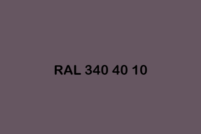RAL 340 40 10 ral design