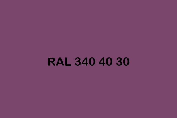 RAL 340 40 30 ral design