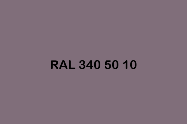 RAL 340 50 10 ral design