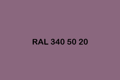 RAL 340 50 20 ral design