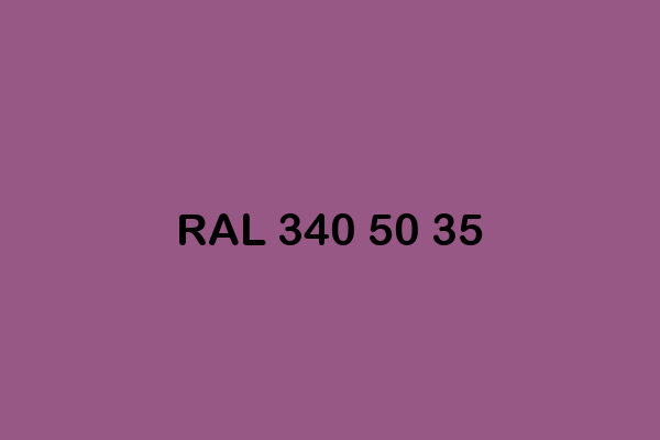 RAL 340 50 35 ral design