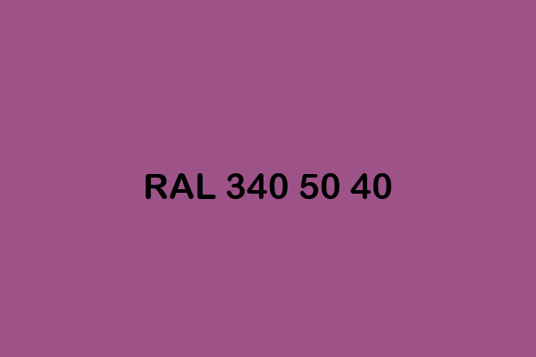 RAL 340 50 40 ral design