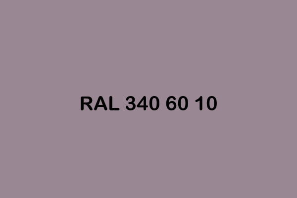 RAL 340 60 10 ral design