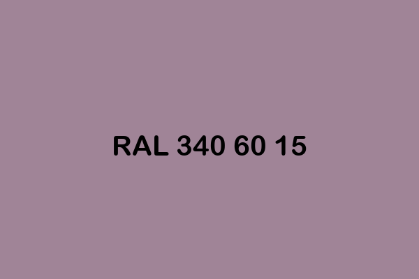 RAL 340 60 15 ral design