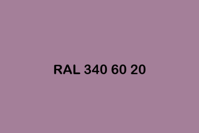 RAL 340 60 20 ral design