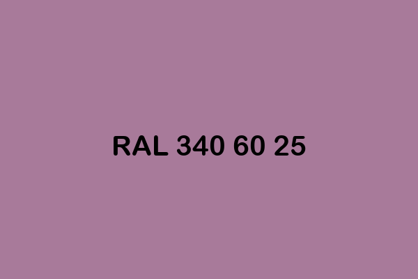 RAL 340 60 25 ral design