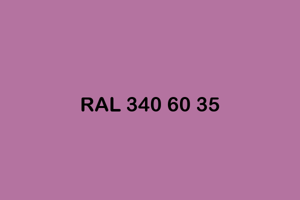 RAL 340 60 35 ral design