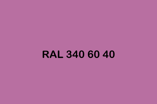 RAL 340 60 40 ral design