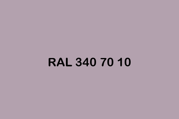 RAL 340 70 10 ral design