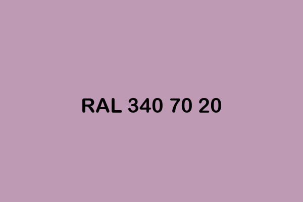 RAL 340 70 20 ral design