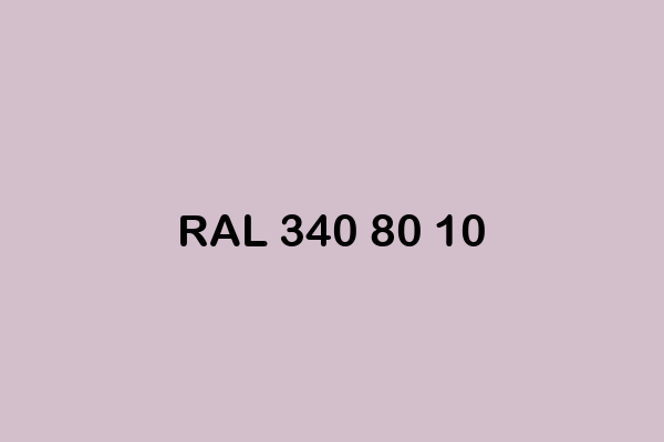 RAL 340 80 10 ral design