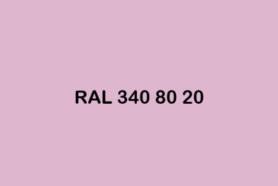 RAL 340 80 20 ral design