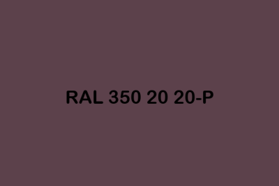RAL 350 20 20 P ral plastics p2