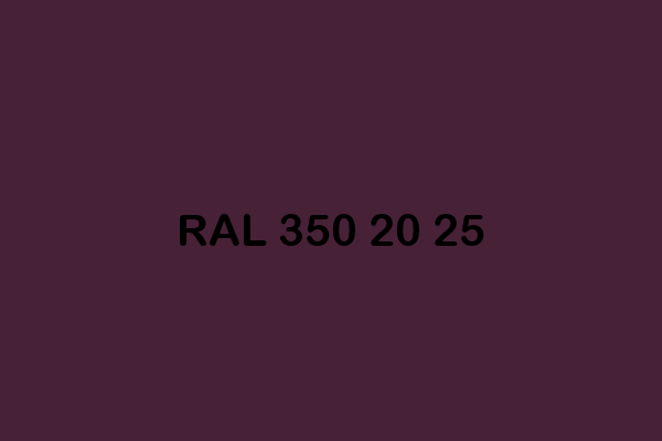 RAL 350 20 25 ral design