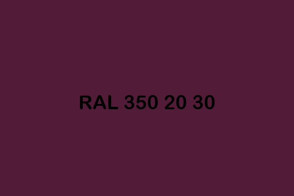 RAL 350 20 30 ral design