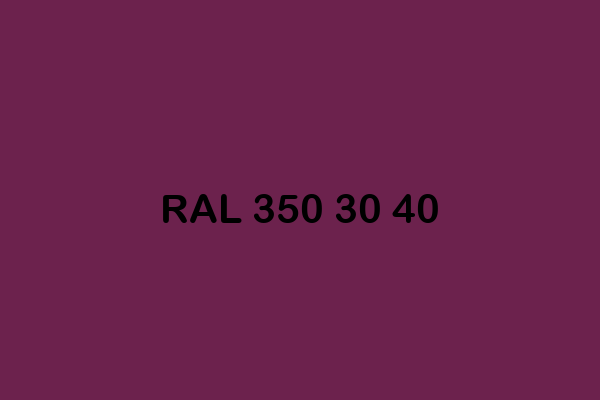 RAL 350 30 40 ral design