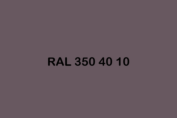 RAL 350 40 10 ral design