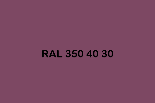 RAL 350 40 30 ral design