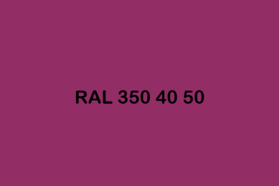 RAL 350 40 50 ral design