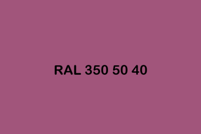 RAL 350 50 40 ral design