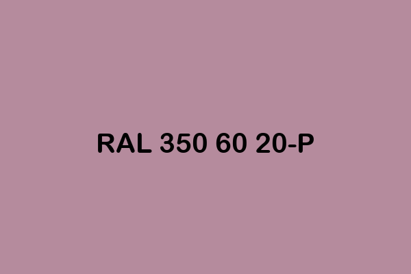 RAL 350 60 20 P ral plastics p2