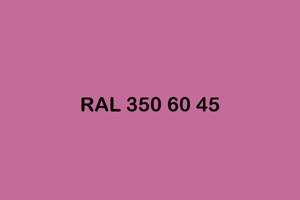 RAL 350 60 45 ral design