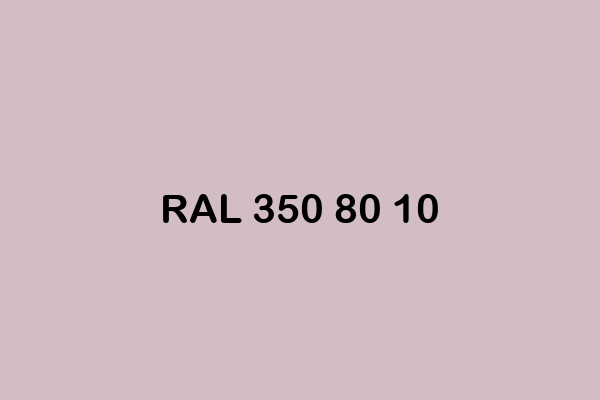 RAL 350 80 10 ral design