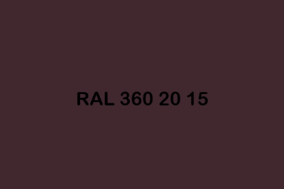 RAL 360 20 15 ral design