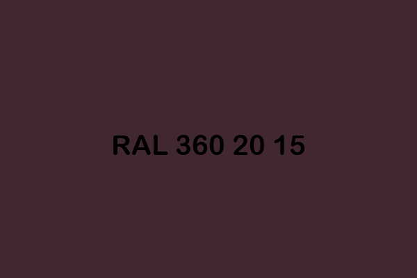 RAL 360 20 15 ral design