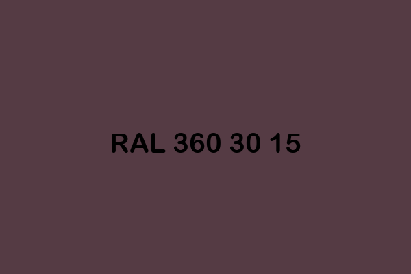 RAL 360 30 15 ral design