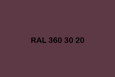RAL 360 30 20 ral design