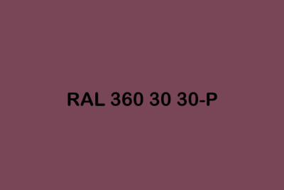 RAL 360 30 30 P ral plastics p2