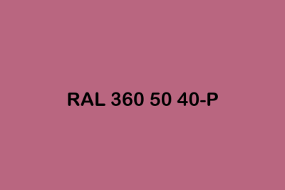 RAL 360 50 40 P ral plastics p2