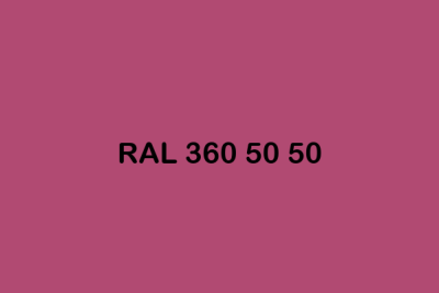 RAL 360 50 50 ral design