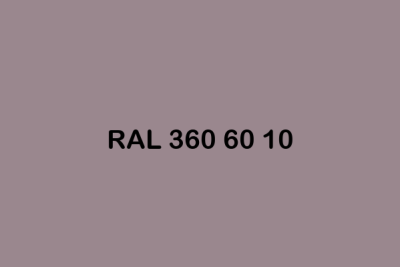 RAL 360 60 10 ral design