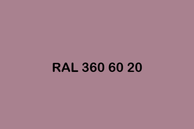 RAL 360 60 20 ral design