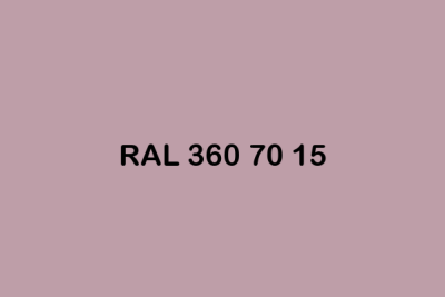 RAL 360 70 15 ral design