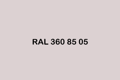 RAL 360 85 05 ral design