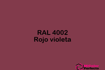 RAL 4002 Rojo violeta