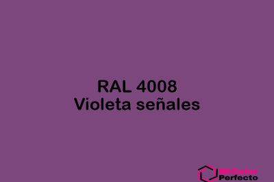RAL 4008 Violeta senales