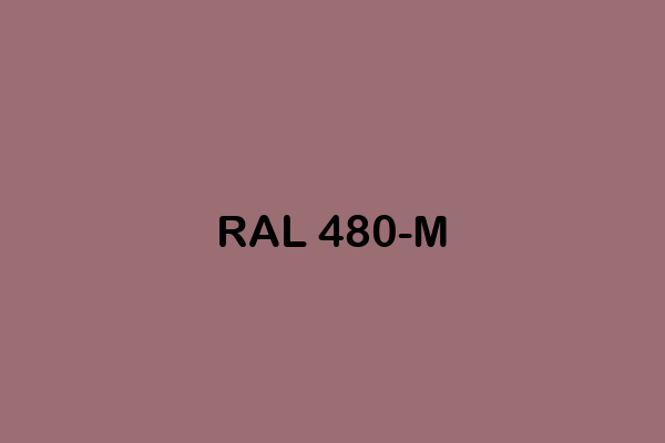 RAL 480 M ral effect