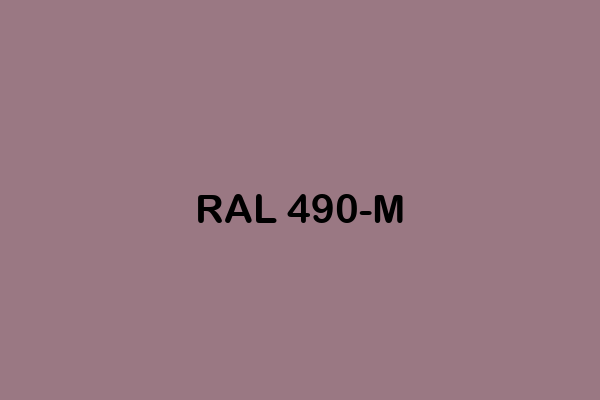 RAL 490 M ral effect