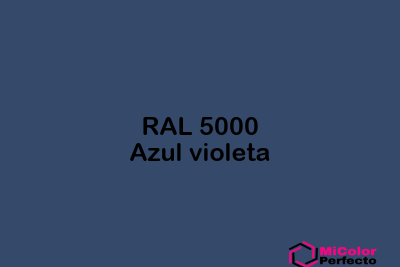 RAL 5000 Azul violeta