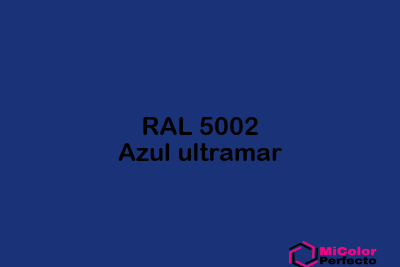 RAL 5002 Azul ultramar