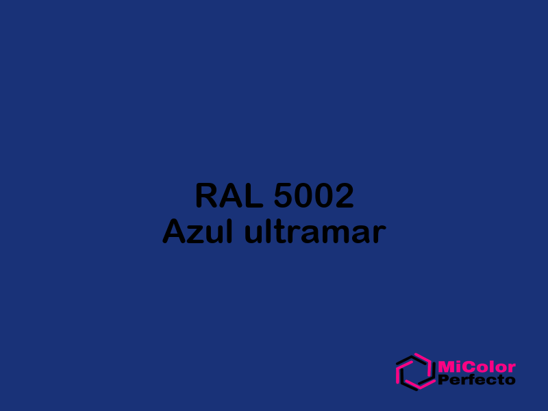 RAL 5002 Azul ultramar