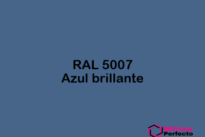 RAL 5007 Azul brillante