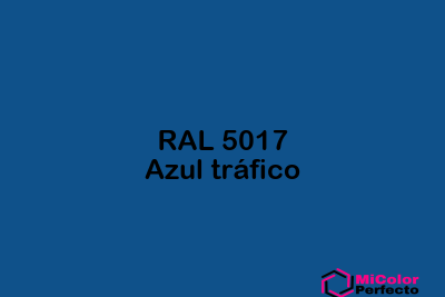 RAL 5017 Azul trafico